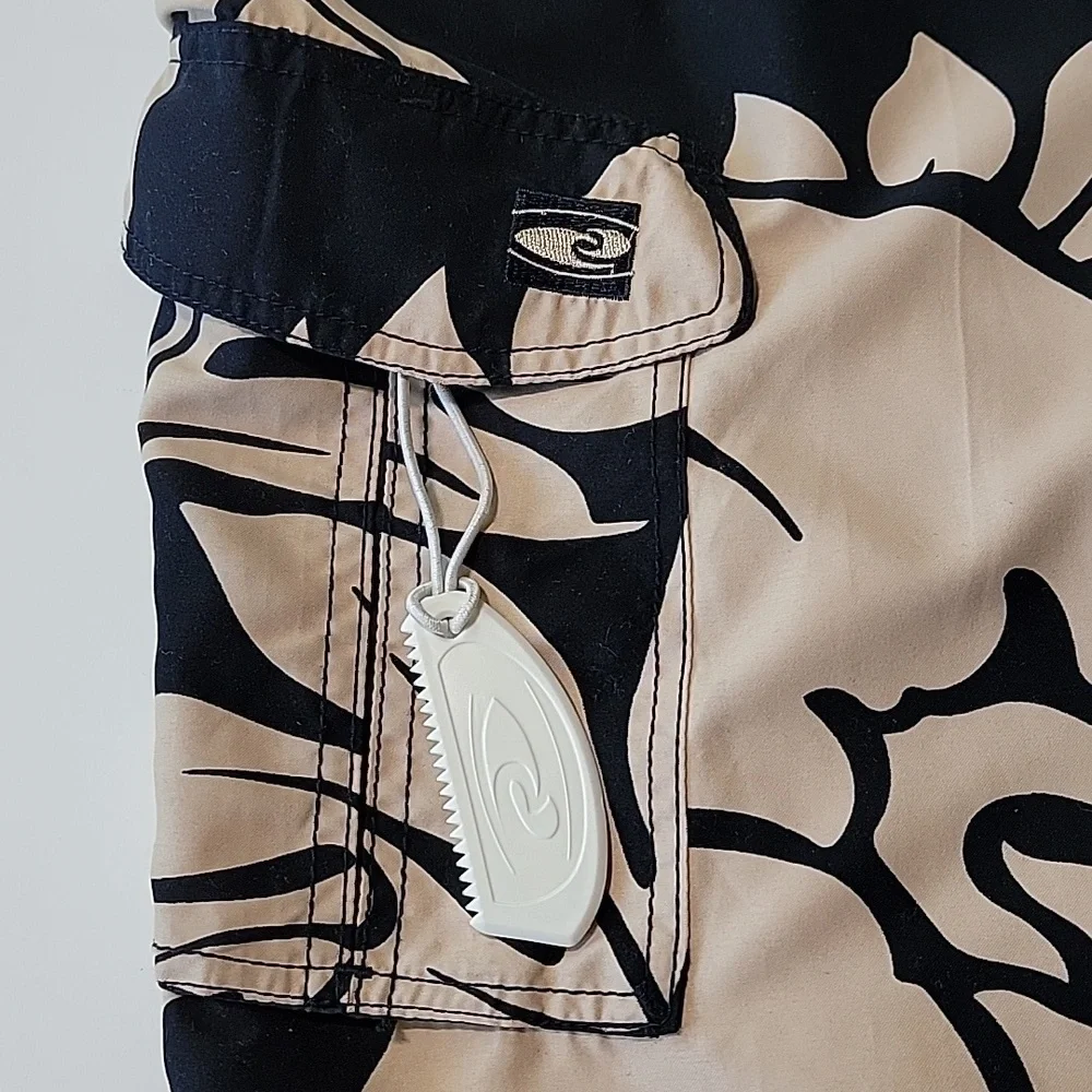 Hawaiian Performance Surf Wear Board Shorts Floral Flowers Swimsuit Trunks 42